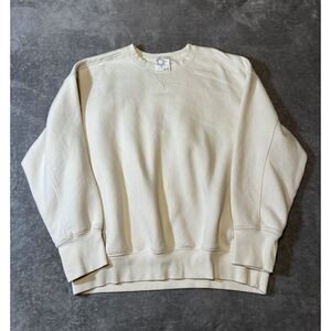 Aerie Offline Cloud Fleece Crewneck Sweater Women's Large Cozycore